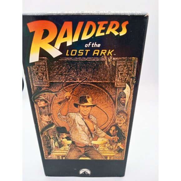 2 Vintage Indiana Jones & The Temple Of Doom / Raiders Of The Lost Ark VHS Tapes - Picture 3 of 12